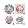 Say It with Stickerz Logo Square Stickers