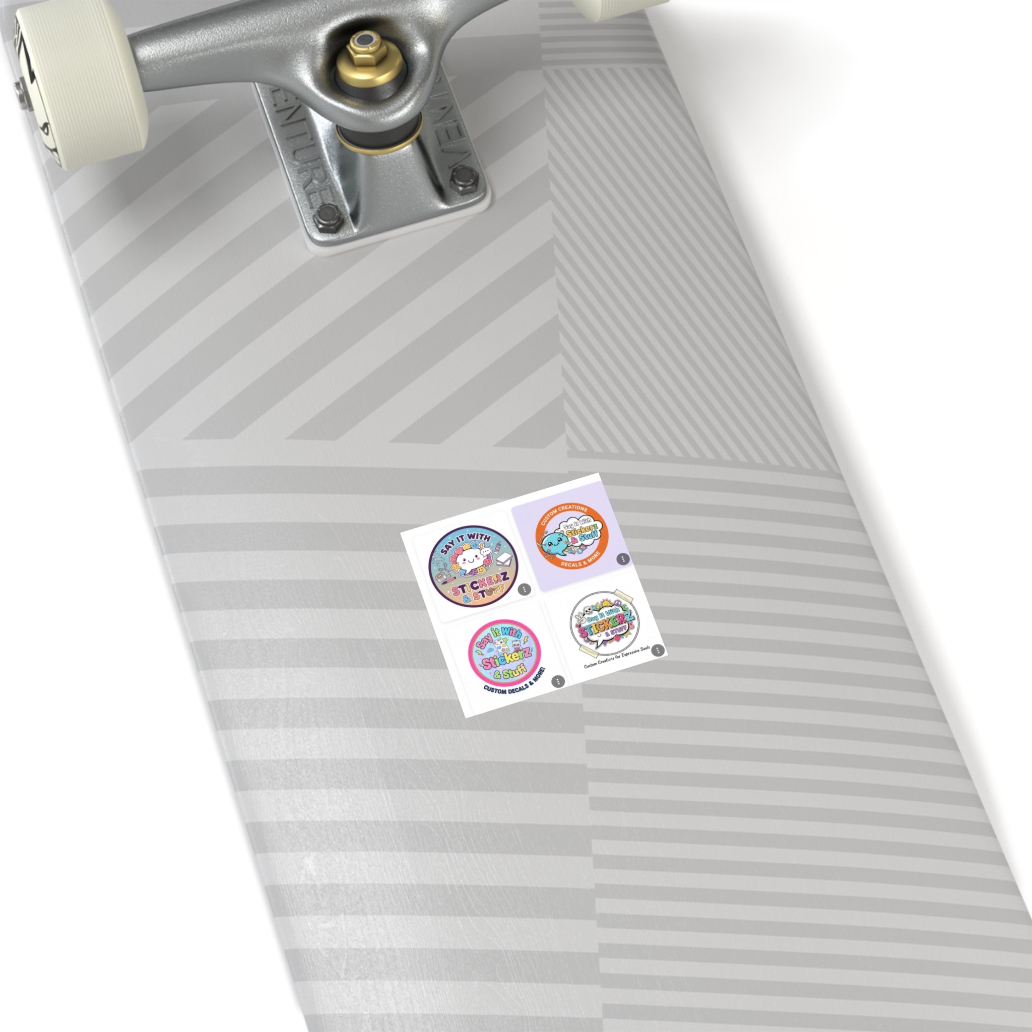 Say It with Stickerz Logo Square Stickers