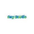Any Hootie Kiss-Cut Sticker — Cute Bubble Letter Laptop Decal